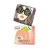 benefit 贝玲妃 桃金双颊套装 (桃气佐治亚胭脂蜜粉#桃金色4g+加州阳光蜜粉#金粉色2.5g）