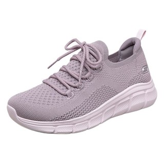 SKECHERS 斯凯奇 Bobs B Flex 女子休闲运动鞋 117120/MVE 茱萸粉 37.5