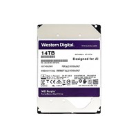 Western Digital 西部数据 紫盘系列 3.5英寸 监控级硬盘 14TB（7200rpm、512MB）WD140EJRX