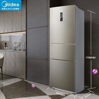 Midea 美的 BCD-215WTPM(E) 215L 三开门电冰箱