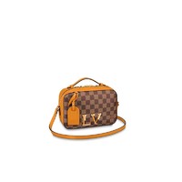 LOUIS VUITTON 路易威登 Santa Monica系列 皮革手袋 姜黄色