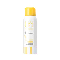 MINISO 名创优品 黄瓶冰泉舒爽防晒喷雾 SPF50+ PA++++ 70ml