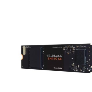 Western Digital 西部数据 黑盘 SN750 SE NVMe M.2 固态硬盘 500GB（PCI-E4.0）