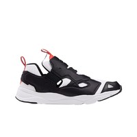 Reebok 锐步 Furylite 3.0 中性休闲运动鞋 FU9294 黑色/白色/辐射红 44.5