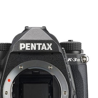 PENTAX 宾得 K-3 Mark III APS-C画幅 数码单反相机 黑色 单机身