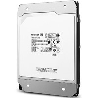 TOSHIBA 东芝 企业级硬盘 16TB CMR 3.5英寸 SATA接口 7200转 512M(MG08ACA16TE)