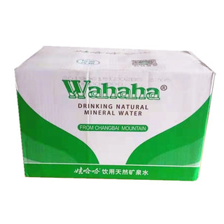 娃哈哈饮用矿泉水550ml*24瓶/箱娃哈哈绿瓶矿泉水整箱矿泉水 矿泉水6瓶（新品）