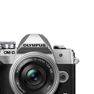 OLYMPUS 奥林巴斯 E-M10 四代 M4/3画幅 微单相机 银色 14-42mm F3.5 变焦镜头  单头套机