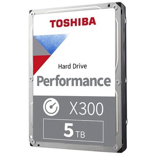 TOSHIBA 东芝 X300 3.5英寸 台式机硬盘 5TB（SMR、7200rpm、128MB）HDWE150XZSTA