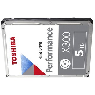 TOSHIBA 东芝 X300 3.5英寸 台式机硬盘 5TB（SMR、7200rpm、128MB）HDWE150XZSTA