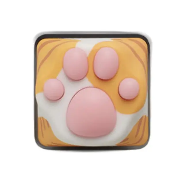 ZOMO PLUS B站联名多色猫爪 ABS+硅胶+金属 注塑 OEM高度 键帽