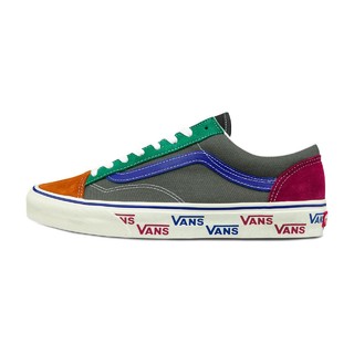 VANS 范斯 经典系列 Style 36 中性运动板鞋 VN0A54F66T7 冰淇淋/大地色拼色鸳鸯 37