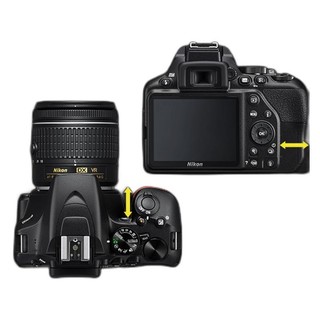 Nikon 尼康 D3500 APS画幅 数码单反相机 黑色 18-55mm F3.5 G VR 变焦镜头 单镜头套机