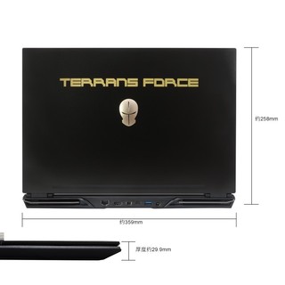TERRANS FORCE 未来人类 X511 15.6英寸 游戏本 黑色 (酷睿i7-10875H、RTX 2070 8G、16GB、1TB SSD、1080P、144Hz、27X8S2)