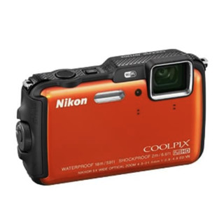 Nikon 尼康 Coolpix AW120S 3英寸数码相机 （4.3-21.5mm、F2.8-F4.9)