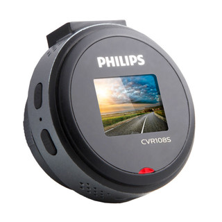 PHILIPS 飞利浦 CVR108S 行车记录仪 通用单镜头 128G