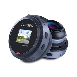 PHILIPS 飞利浦 CVR108S 行车记录仪 通用单镜头 128G