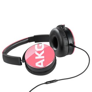 AKG 爱科技 Y50 耳罩式头戴式有线耳机 樱花粉 3.5mm