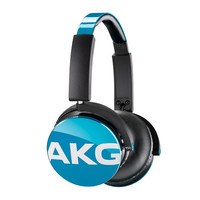 AKG 爱科技 Y50 耳罩式头戴式有线耳机 蓝色 3.5mm
