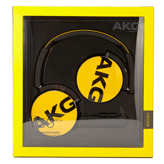 AKG 爱科技 Y50 耳罩式头戴式有线耳机 黄色 3.5mm