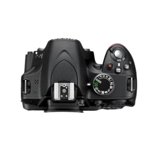 Nikon 尼康 D3200 APS-C画幅 数码单反相机 黑色 单机身
