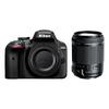 Nikon 尼康 D3400 APS-C画幅 数码单反相机 黑色 18-200mm F3.5 Di II VC 变焦镜头 单头套机