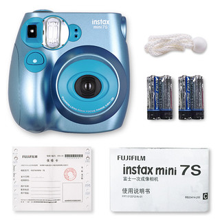 INSTAX MINI 7S 拍立得 金属蓝（86x54mm）