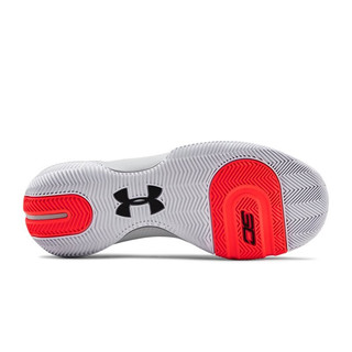 UNDER ARMOUR 安德玛 Sc 3zer0 III 男子篮球鞋 3022048-100 白色 44