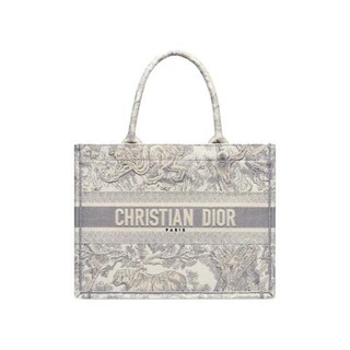 Dior 迪奥 BOOK TOTE系列 女士手袋 M1296ZTDT_M932 灰色 小号