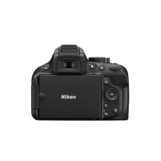 Nikon 尼康 D5200 APS画幅 数码单反相机 黑色 AF-S DX 18-55mm F3.5 变焦镜头 单镜头套机