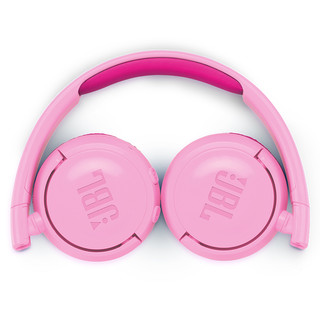 JBL 杰宝 JR300BT 耳罩式头戴式无线蓝牙降噪儿童耳机 粉色