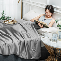 京东京造 天丝蚕丝夏被 高级灰 180*210cm
