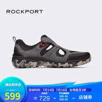 ROCKPORT 乐步 Rockport/乐步男鞋2020年新品男装休闲鞋一脚蹬凉单鞋CH9958 灰色 43