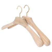 hommy 佳佰 2H091 香樟木衣架 2只 原木色