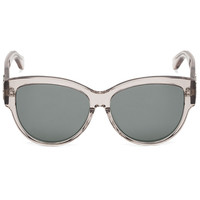 SAINT LAURENT 圣罗兰 女士太阳镜 SL M3/F-006 裸色框银灰色片 57mm