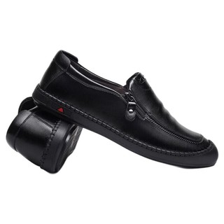 Nan ji ren 南极人 男士休闲皮鞋 2X90190268 黑色 40