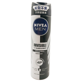 NIVEA MEN 妮维雅男士 黑白出众爽身气雾 150ml