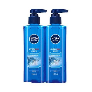 NIVEA MEN 妮维雅男士 水活酷爽保湿啫喱 150ml*2