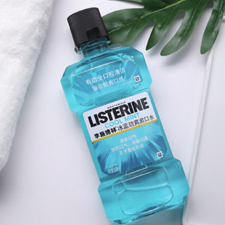 LISTERINE 李施德林 基础护理系列 冰蓝劲爽漱口水 500ml