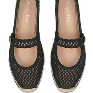 Dior 迪奥 Dior Caro 女士平底单鞋 KCB675EMR_S900 黑色 37.5