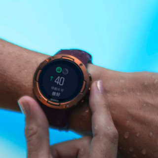 SUUNTO 颂拓 SUUNTO 5 智能手表 46mm 古铜色 紫色硅胶表带（GPS）