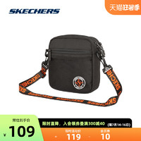 SKECHERS 斯凯奇 Skechers斯凯奇2021年新款夏季男女LOGO串标单肩斜挎包L121U021