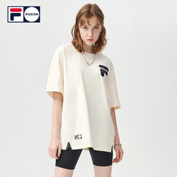 FILA 斐乐 T11U126101F 男女同款针织短袖