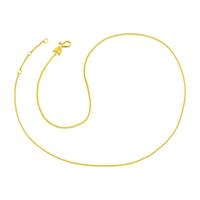 Chow Sang Sang 周生生 EOF24 十字足金项链 35cm 3.35g