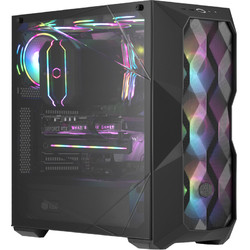 COOLER MASTER 酷冷至尊 TD500 Mesh RGB ATX机箱 半侧透 星耀黑