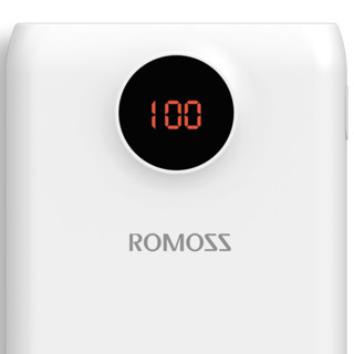 ROMOSS 罗马仕 PSW20PF 移动电源 白色 20000mAh Type-C/Lightning/Micro-B 22.5W 双向快充