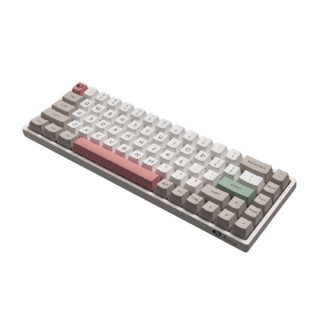 Akko 艾酷 3068 9009改 68键 有线机械键盘 灰色 TTC金粉轴 无光