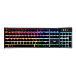 DURGOD 杜伽 K310 NS版 104键 有线机械键盘 深灰紫 Cherry茶轴 RGB