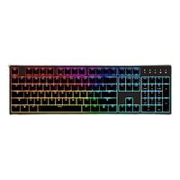 DURGOD 杜伽 K310 NS版 104键 有线机械键盘 深灰紫 Cherry银轴 RGB