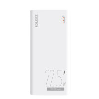 ROMOSS 罗马仕 sense 6F 移动电源 经典白 20000mAh Lighting micro usb Type-C 22.5W超级快充